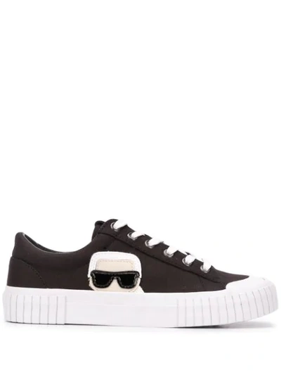 Shop Karl Lagerfeld Kampus Ii Karlito Sneakers In Black