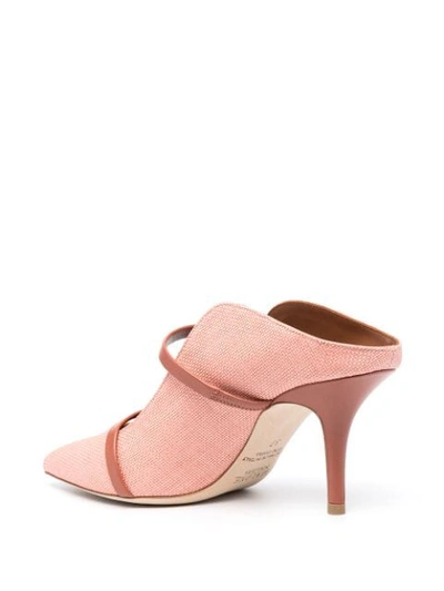 Shop Malone Souliers Maureen Pointed Mules In Pink