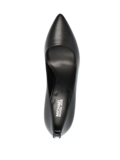 Shop Michael Kors Point-toe Pumps In Black