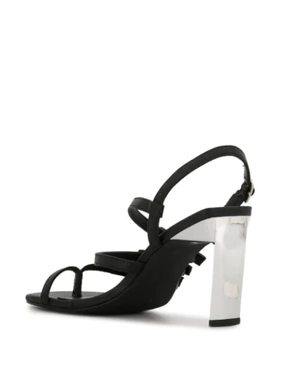 Shop Senso Odette 85mm Strappy Sandals In Black