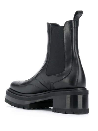 Pierre Hardy Platform Ankle Boots In Black
