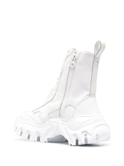 Shop Rombaut Boccacio Sneakers Boots In White