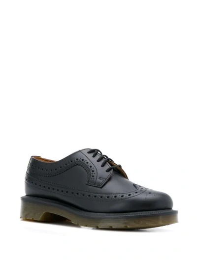 Shop Dr. Martens' 3989 Smooth Brogues In Black