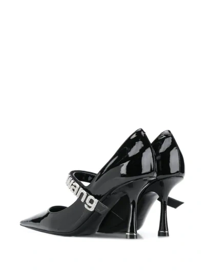 Shop Alexander Wang Grace Mary Jane Pumps In Black