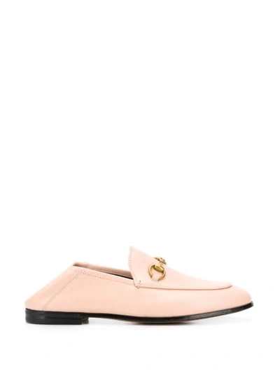 Shop Gucci Horsebit Loafers In Pink