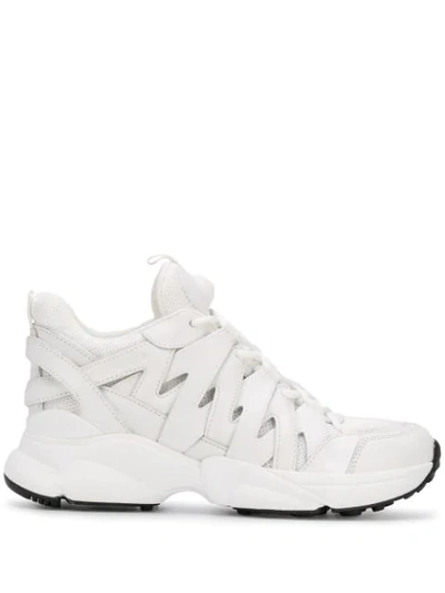 Shop Michael Michael Kors Hero Low-top Sneakers In White