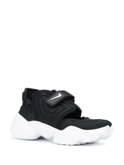 Shop Nike Aqua Rift Shoes In Black