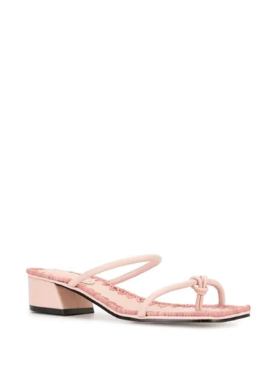Shop Mara & Mine Inez Open-toe Sandals In Pink