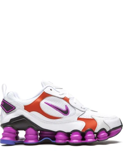 Nike Shox Tl Nova White And Orange And Purple In White/black/hyper Violet |  ModeSens