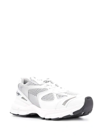 Shop Axel Arigato Flat Low Top Sneakers In White