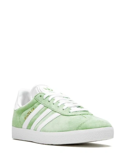 Shop Adidas Originals Gazelle Sneakers In Green