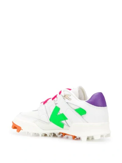 Shop Off-white Mountain Cleats Low-top Sneakers In White
