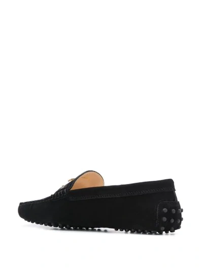 Shop Tod's Gommino Driving Shoes In Black