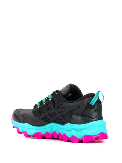 Shop Asics Fuji Trabuco 8 Sneakers In Black