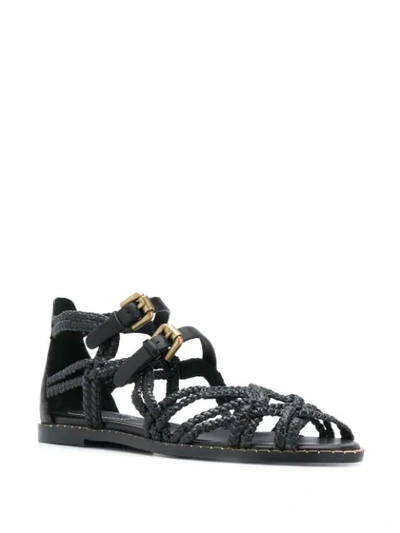 Shop See By Chloé Adria Sandals In Black