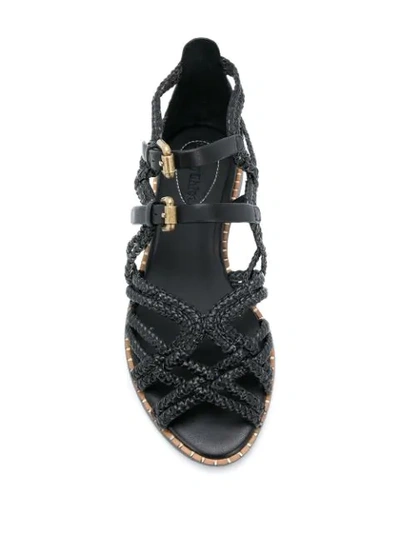 Shop See By Chloé Adria Sandals In Black
