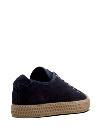 Shop Car Shoe Suede Low-top Sneakers In Blue