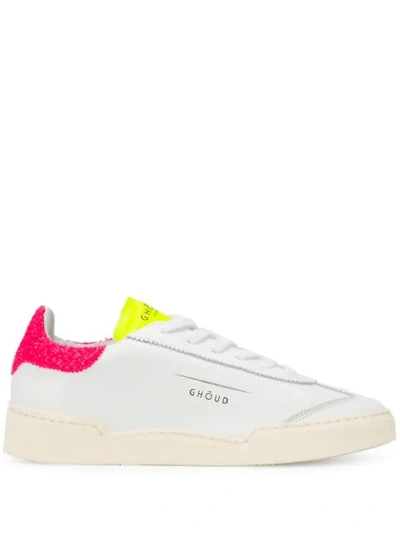 Shop Ghoud Lace-up Low Top Sneakers In White