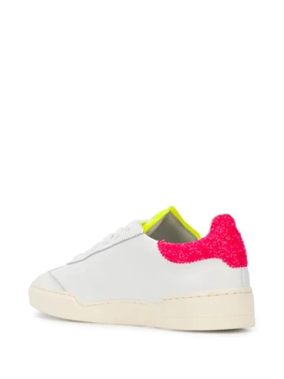 Shop Ghoud Lace-up Low Top Sneakers In White