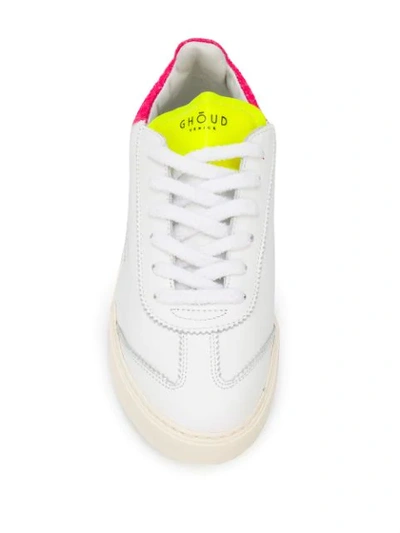 Shop Ghoud Lace-up Low Top Sneakers In White