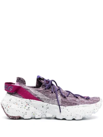 Shop Nike Space Hippie 04 Sneakers In Purple