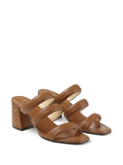 Shop Jimmy Choo Auna 65mm Sandals In Brown