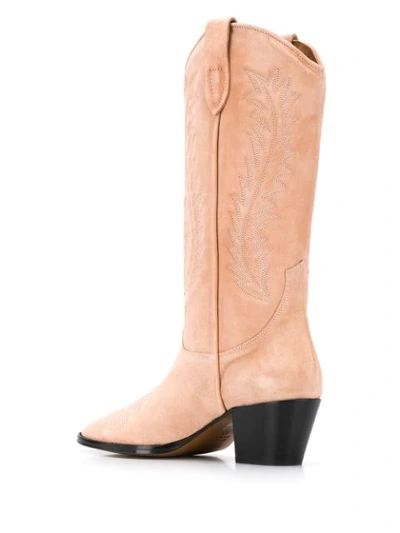 Shop Paris Texas Western Style Boots In Pink