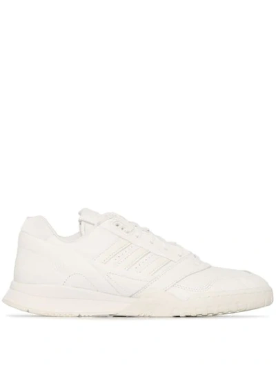 Shop Adidas Originals A.r. Tonal Sneakers In White