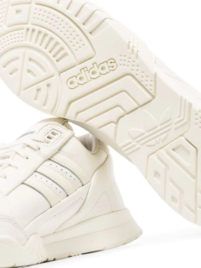 Shop Adidas Originals A.r. Tonal Sneakers In White
