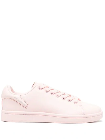 Shop Raf Simons Low-top Sneakers In Pink
