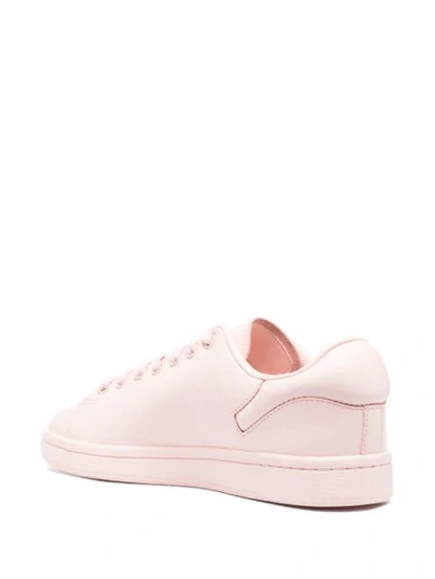 Shop Raf Simons Low-top Sneakers In Pink