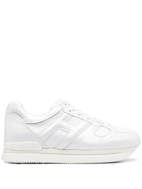 Hogan tonal low-top sneakers - White