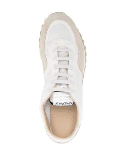 Shop Spalwart Low Top Marathon Sneakers In White