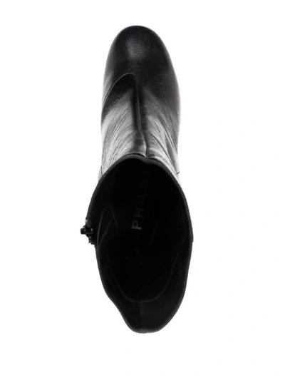 Shop Philosophy Di Lorenzo Serafini Platform Ankle Boots In Black
