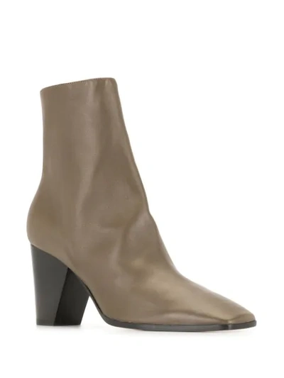 Shop Pierre Hardy Dalva Ankle Boots In Green