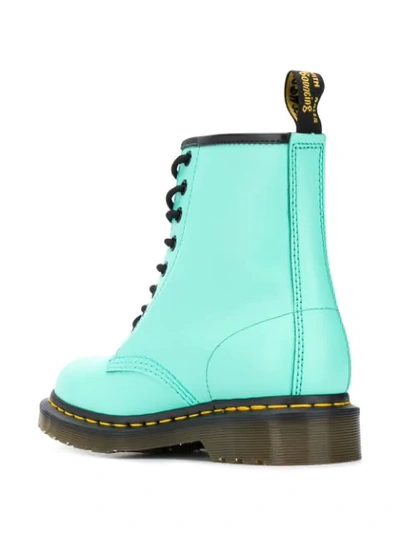 Shop Dr. Martens' Lace-up Ankle Boots In Green