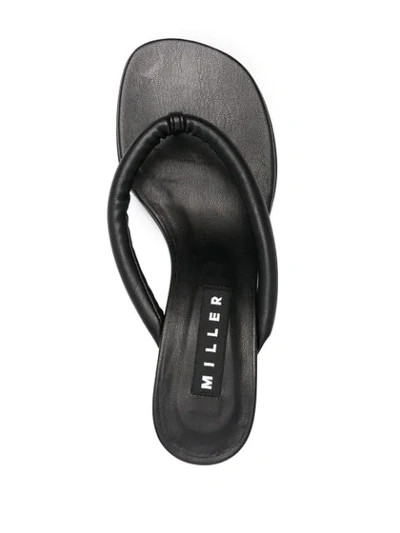 Shop Simon Miller Beep Thong Low-heel Sandals In 90303
