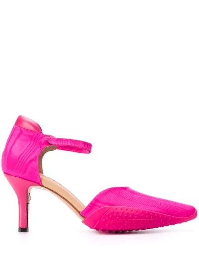 Shop Marine Serre Pointed-toe 50mm Pumps In Pink