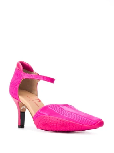 Shop Marine Serre Pointed-toe 50mm Pumps In Pink