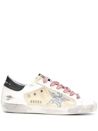 Shop Golden Goose Superstar Sneakers In White