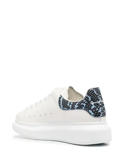 Shop Alexander Mcqueen Oversized-sole Low-top Sneakers In White
