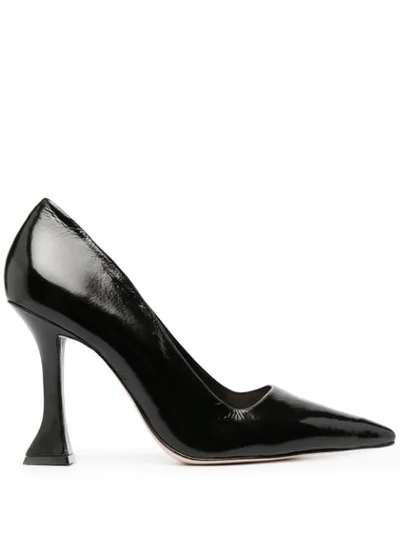 Shop Schutz Rosie Pointed Pumps In Black