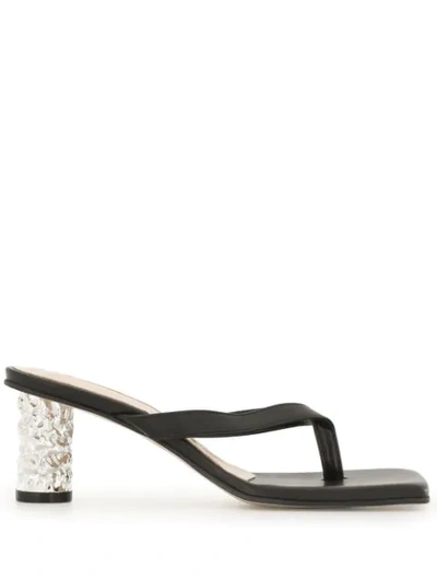 Shop Yuul Yie Lala Block-heel Sandals In Black