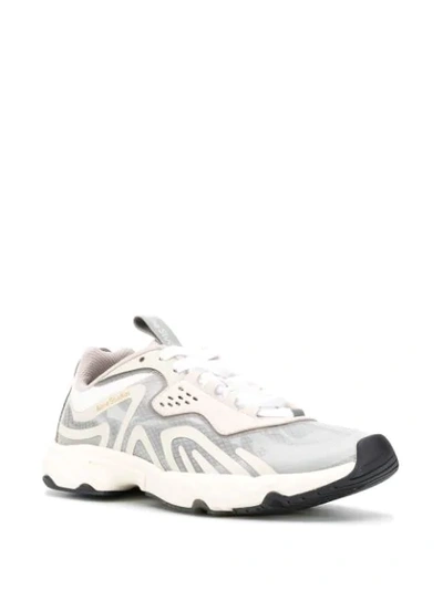 Shop Acne Studios N3w Panelled Sneakers In Neutrals