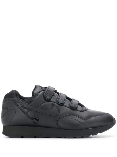 Shop Comme Des Garçons X Nike Outburst Sneakers In Black