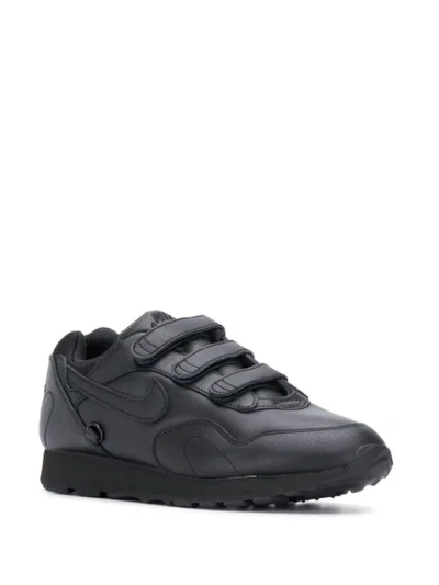 Shop Comme Des Garçons X Nike Outburst Sneakers In Black