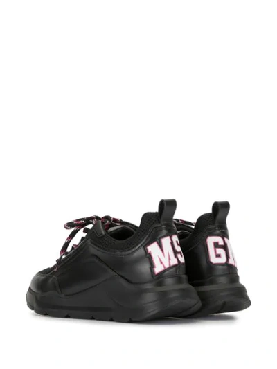 Msgm Z Running Chunky Sneakers In White