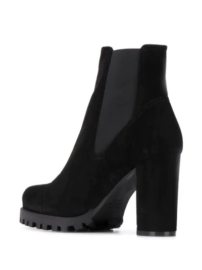 Shop Stuart Weitzman Chelsea Ankle Boots In Black