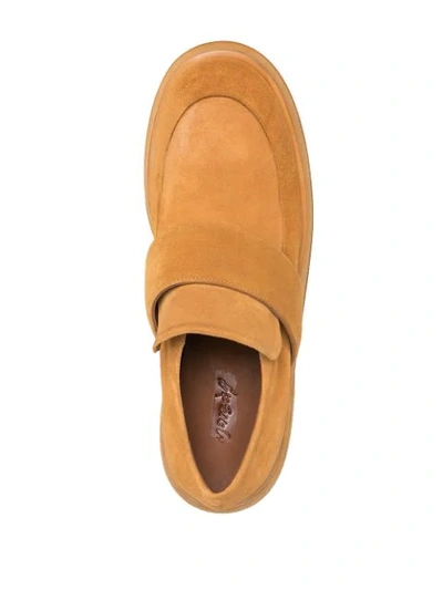 Shop Marsèll Smooth Slip-on Loafers In Brown