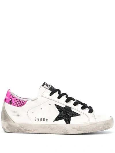 Shop Golden Goose Superstar Sneakers In White